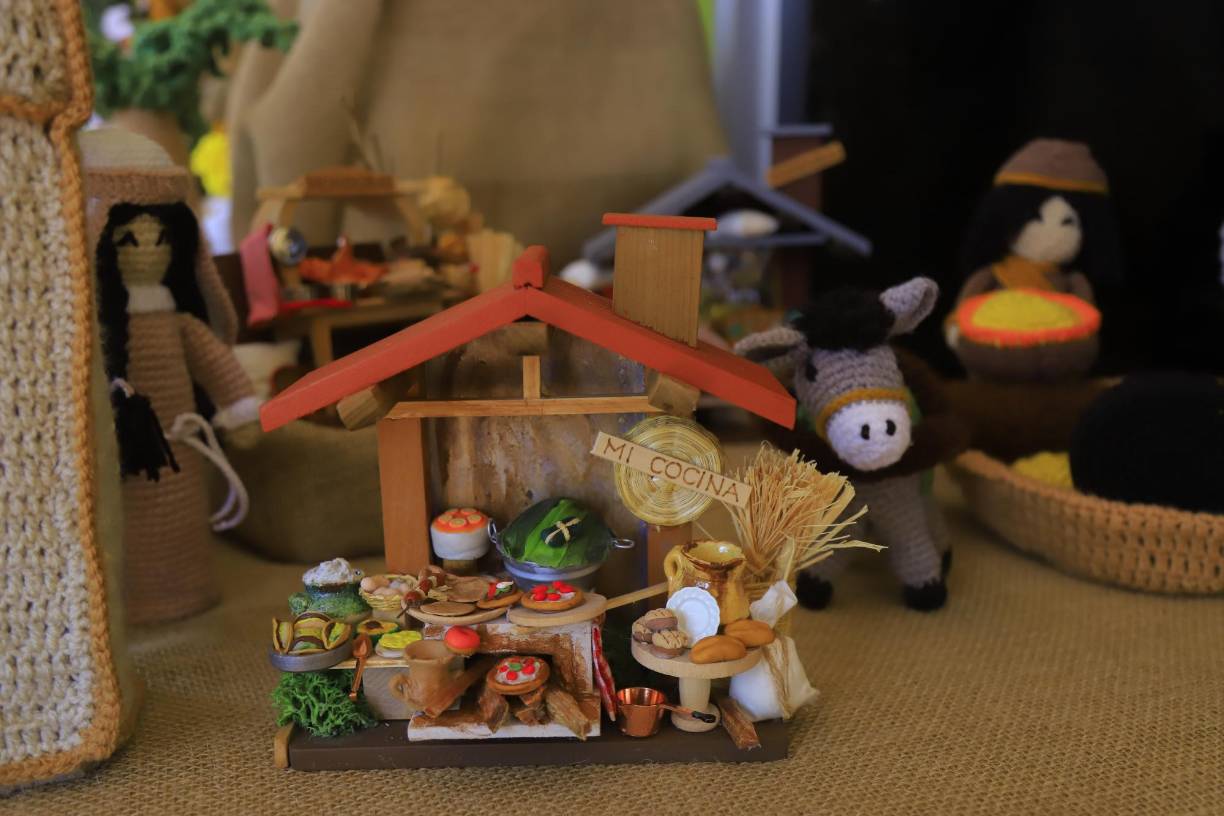 También se incorporaron algunos elementos hondureños en el Nacimiento.