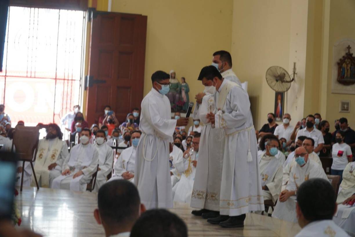San Pedro Sula. Hoy hubo fiesta en la iglesia católica.