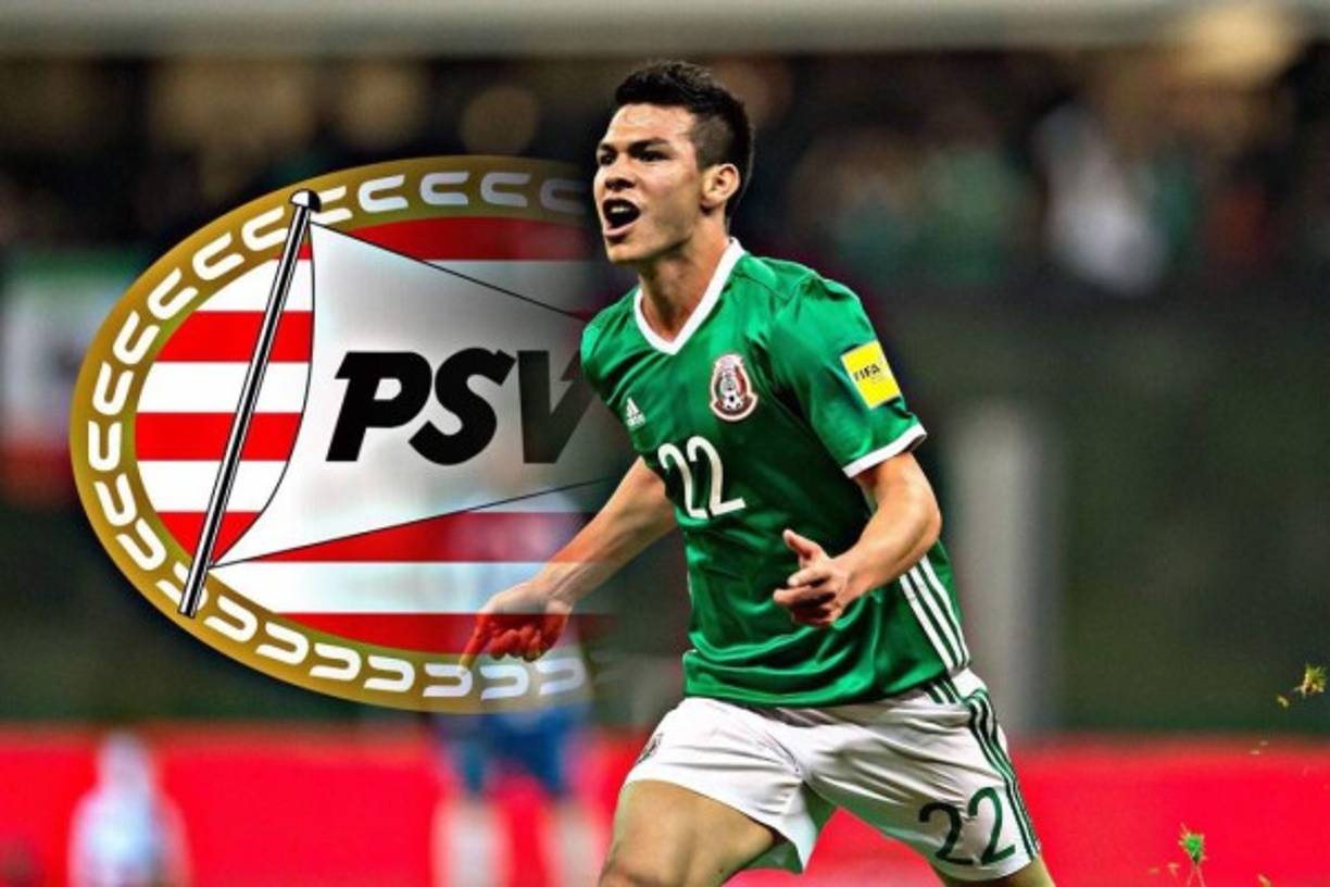 Oficial: El jugador mexicano Hirving Lozano ha fichado por el PSV de Holanda. El club holandés pagará 6,5 millones de euros por su incorporación.