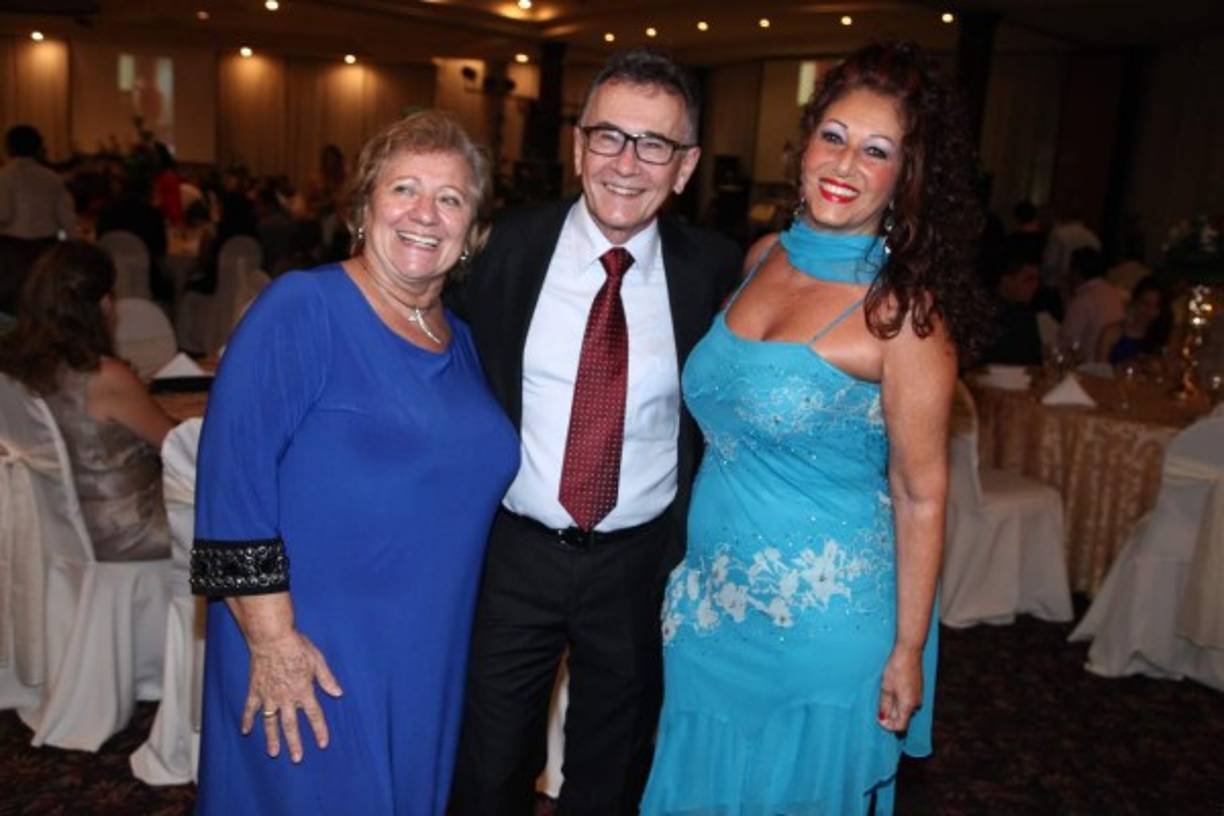 Gemma Racciatti, Silvano y Patrizia Davanzo.