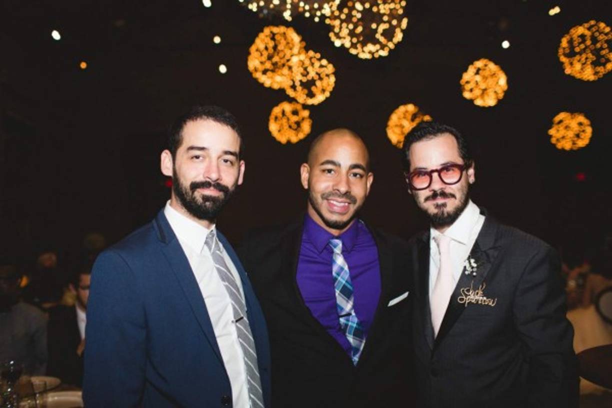 Enrique Alvarado, Eduardo Lozada y Gabriel Colón.