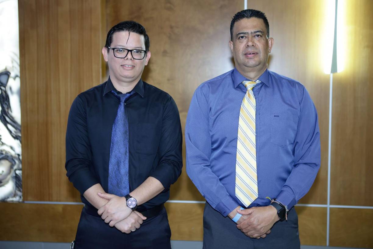 Heber Flores y Arlen Cerrato