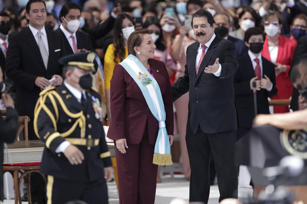 “Enviaré un decreto de ley al Congreso Nacional para lograr un subsidio a los combustibles”, Xiomara Castro, presidenta de Honduras. 