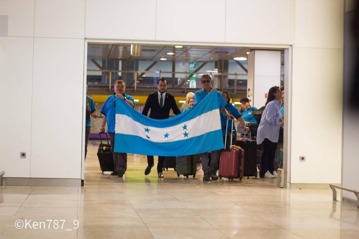 Invitada por la Embajada de Honduras en España, la delegación arribó a territorio europeo el jueves 7 de septiembre.