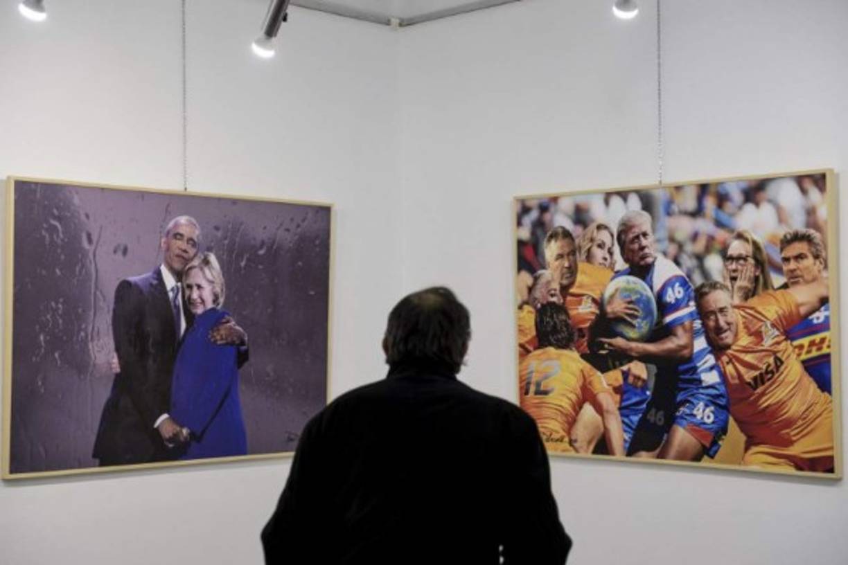 Delvina también se manifiesta en contra del conocido actor de cine de Hollywood, Robert De Niro, por sus repetidas declaraciones en contra de Trump.