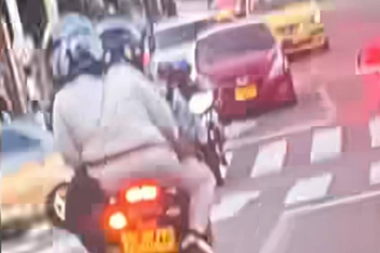 Lyaner Ramos se desplazaba por otro carril y no tenía nada que ver en la discusión.