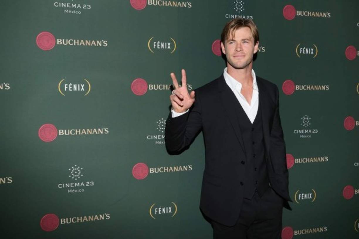 El actor Chris Hemsworth.