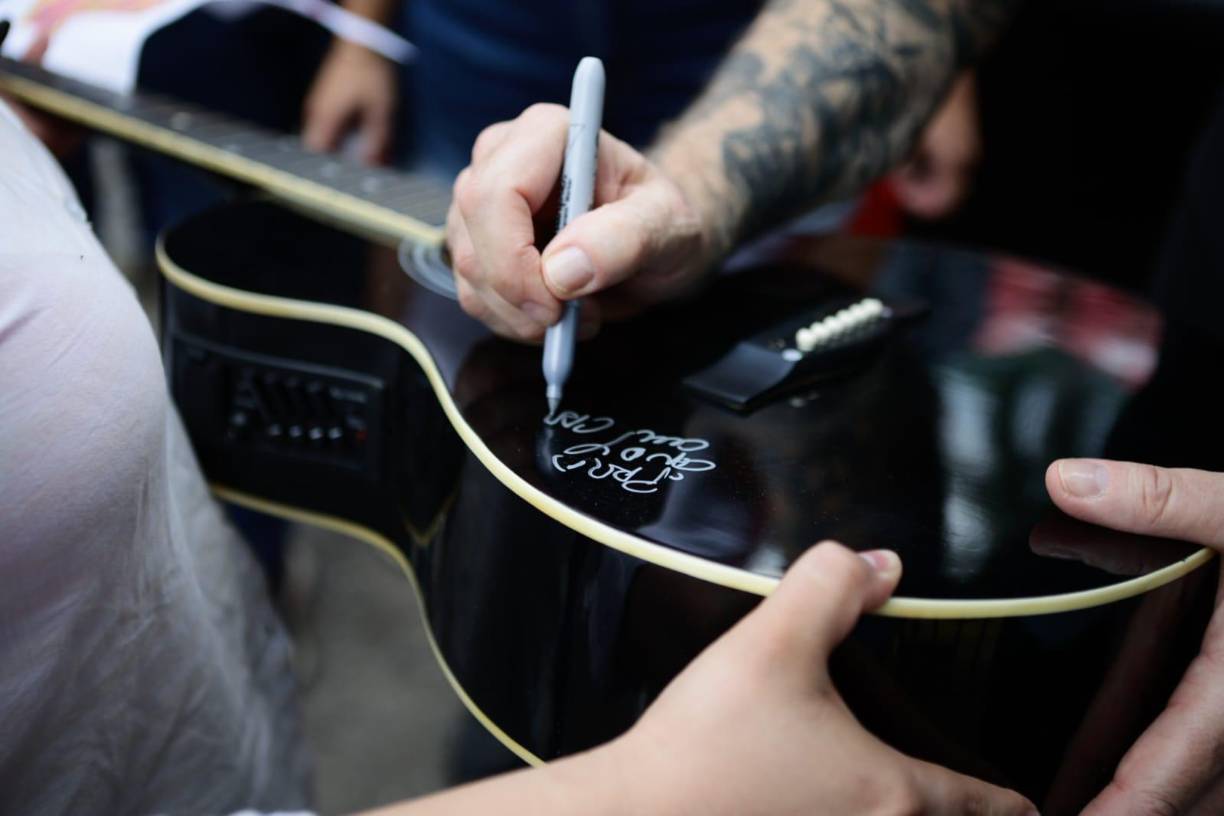 De igual forma dijo que hace unos años se presentaron en Tegucigalpa y que fue un “momento muy lindo”.