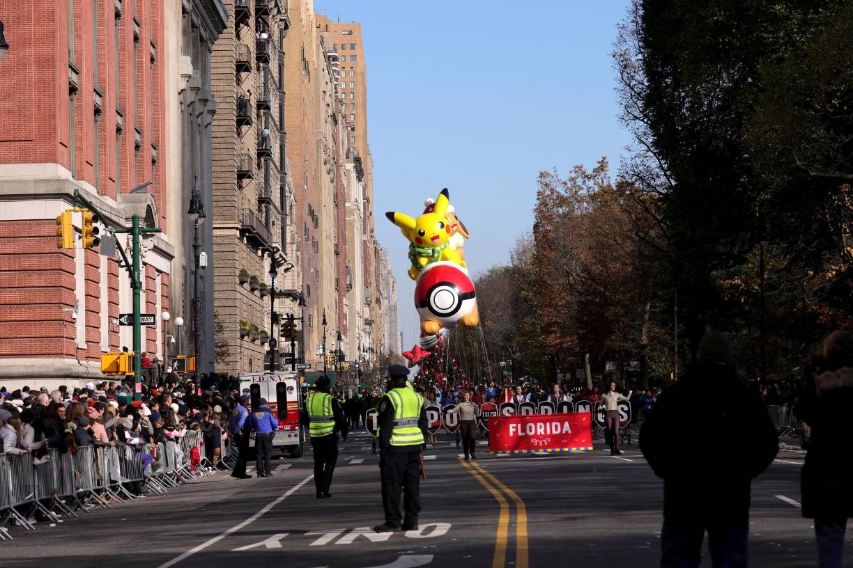 Una multitud de 3 millones de personas se reunieron en las calles de Manhattan para asistir al 96º Desfile anual del Día de Acción de Gracias de Macy’s.
