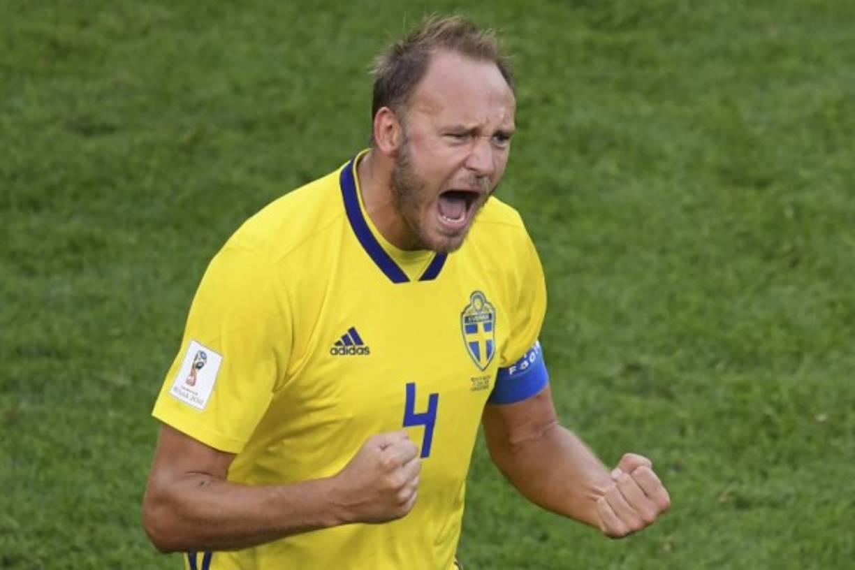 El sueco Andreas Granqvist tiene dos goles.