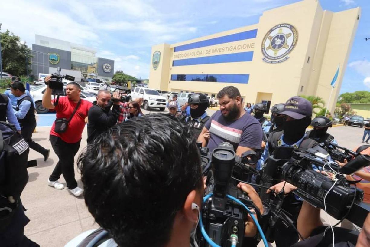 Agentes de la Dirección Policial de Investigaciones (DPI) arrestaron el jueves 21 de septiembre a los supuestos sicarios.