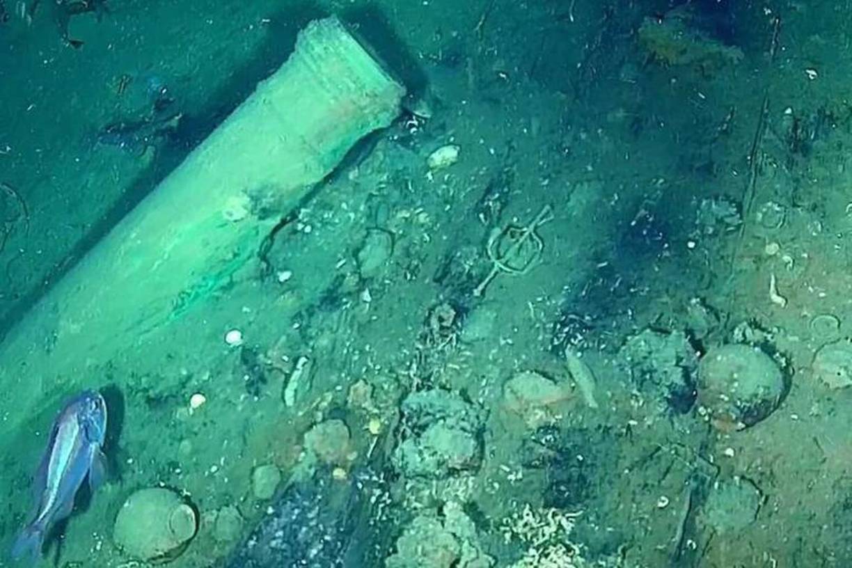 En el primer escalón de este proceso, la Armada, los ministerios de Defensa y Cultura y otras instituciones exploraron un área equivalente a unas 40 canchas de fútbol.