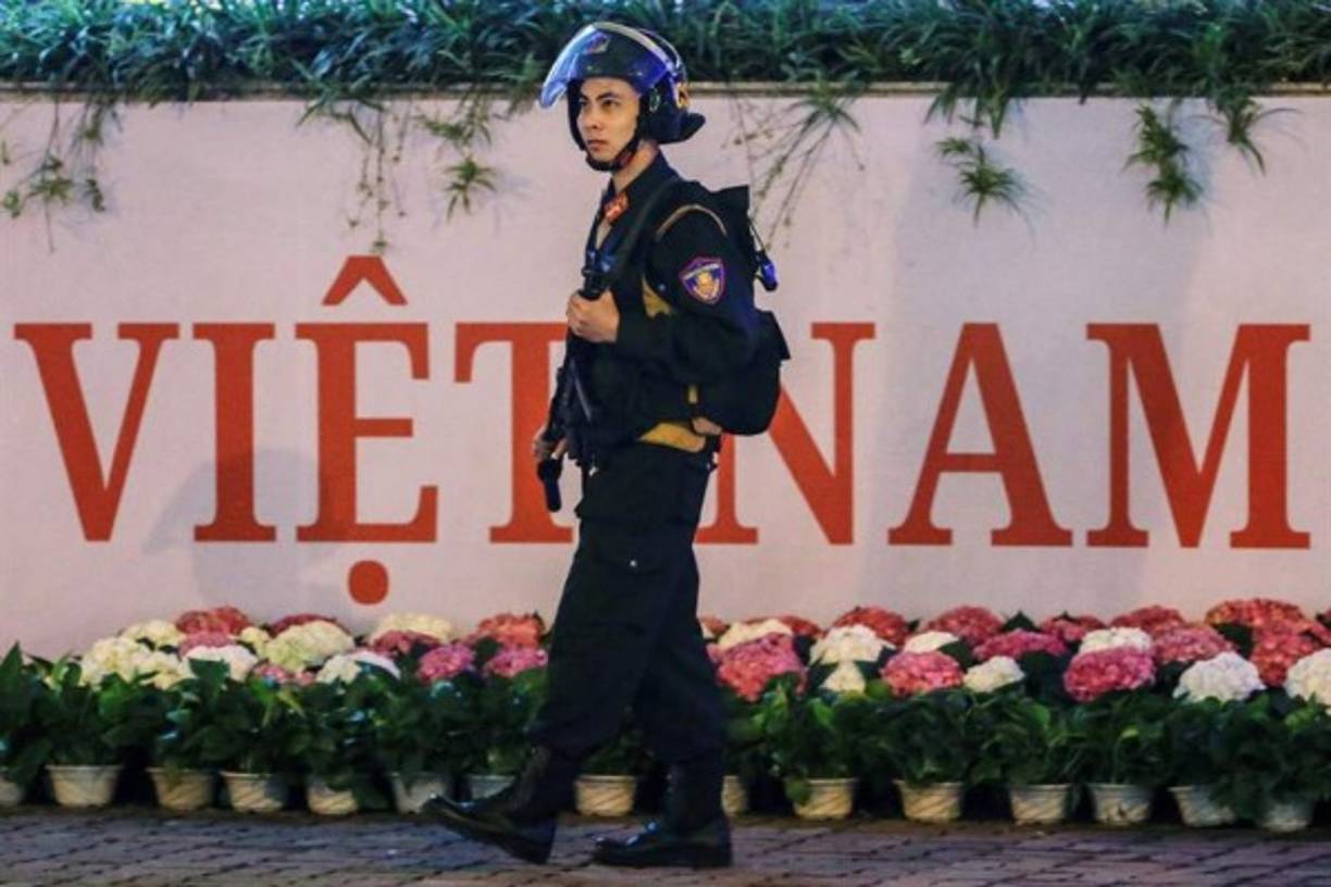 Vietnam tomó el ejemplo del masivo dispositivo de seguridad en Singapur, la ciudad Estado que albergó el primer histórico encuentro entre ambos líderes.
