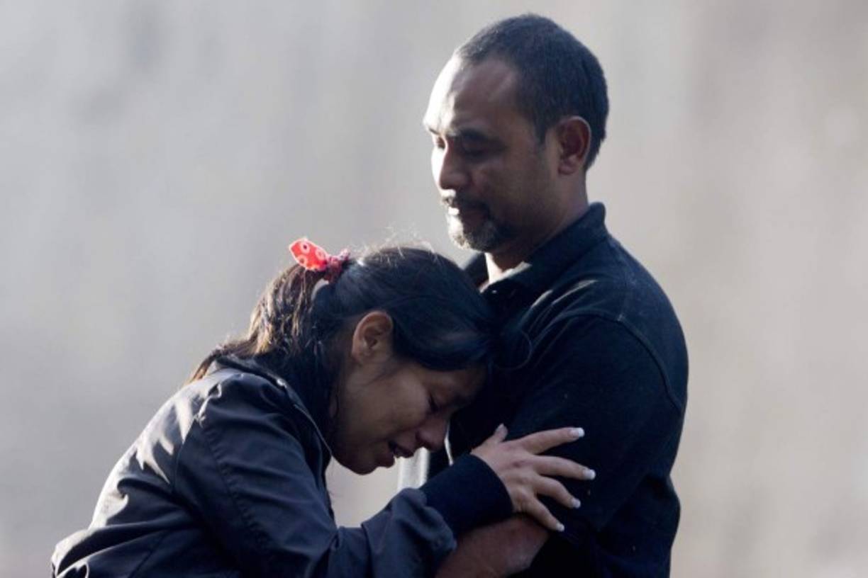 Una de las afectadas, Ana María Escobar, contó a una emisora local que varios de sus familiares 'están desaparecidos'.