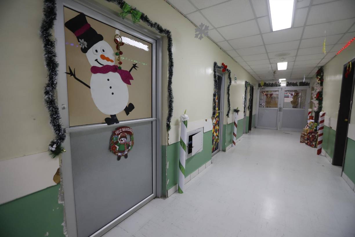 Jeny Mercedes Sierra, técnico radióloga, detalló que para su elaboración usaron en parte materiales reciclados, y compraron otros elementos con ahorros de todos los empleados de la unidad, mediante un ahorro anual.