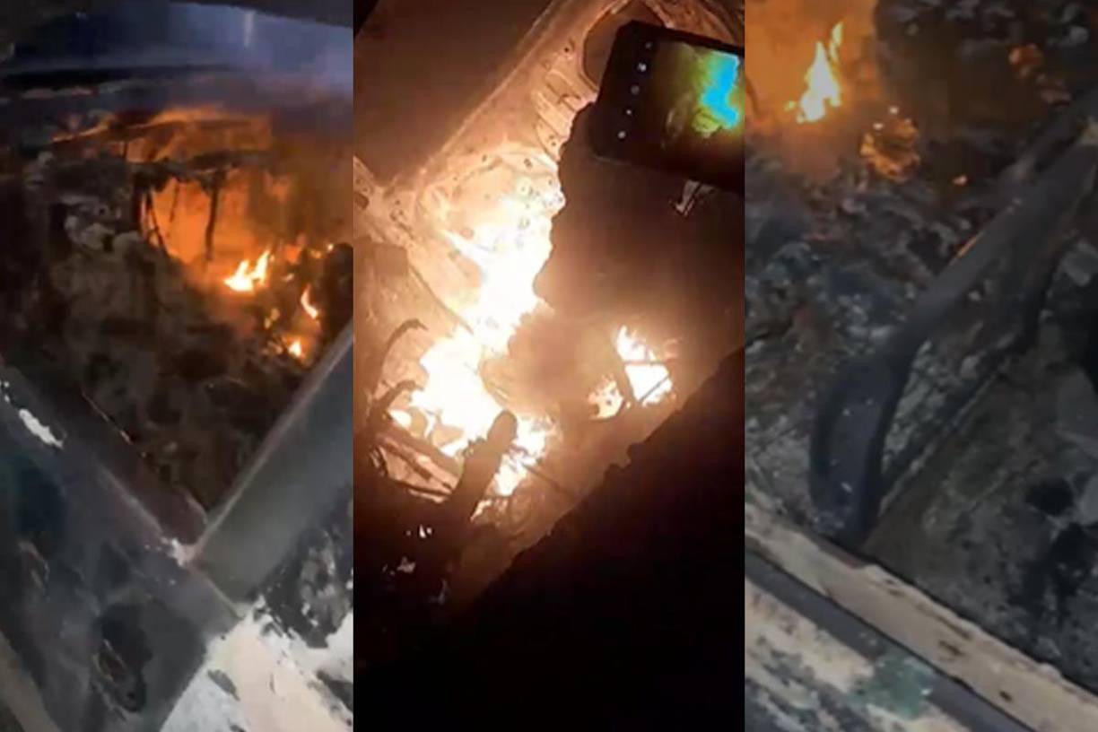 La Policía Nacional de Honduras encontró los cuerpos calcinados de tres personas dentro de un vehículo en Santa Rosa de Copán, en el occidente del país, informaron este martes fuentes oficiales.