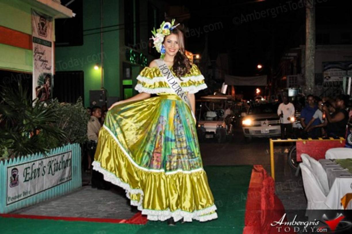 Su belleza siempre la caracterizó para representar a Honduras dignamente.