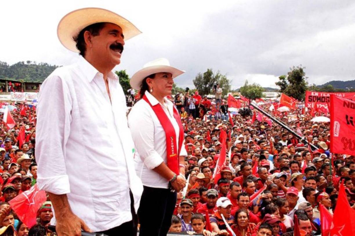 En 2012 lanzó la candidatura presidencial de su esposa Xiomara Castro, él buscó una diputación.