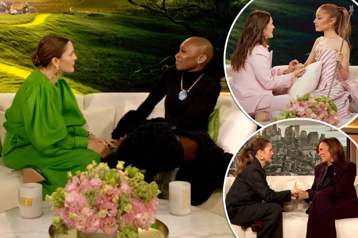 A pesar de los consejos de la producción, Drew no dudó en recibir a su entrevistada con un fuerte abrazo ni se privó de tocar sus manos y su hombro en varias oportunidades durante la charla.