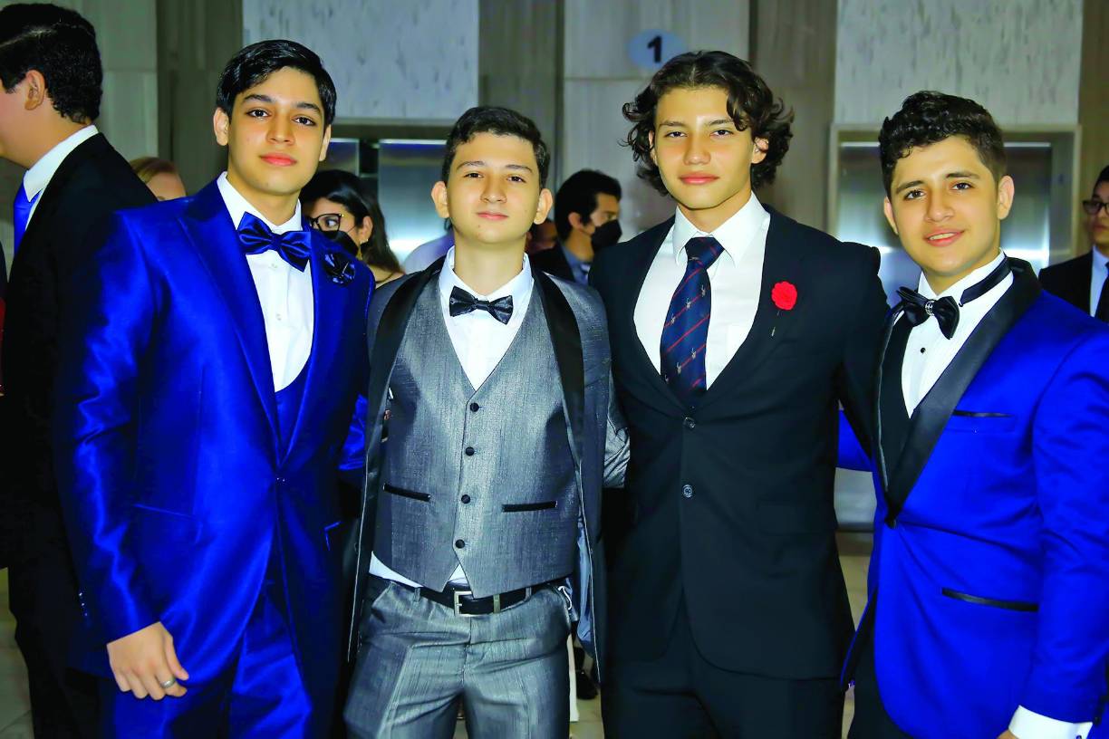 Javier Díaz, Jorge Guzmán, Miguel Echeverri y Michael Bardají