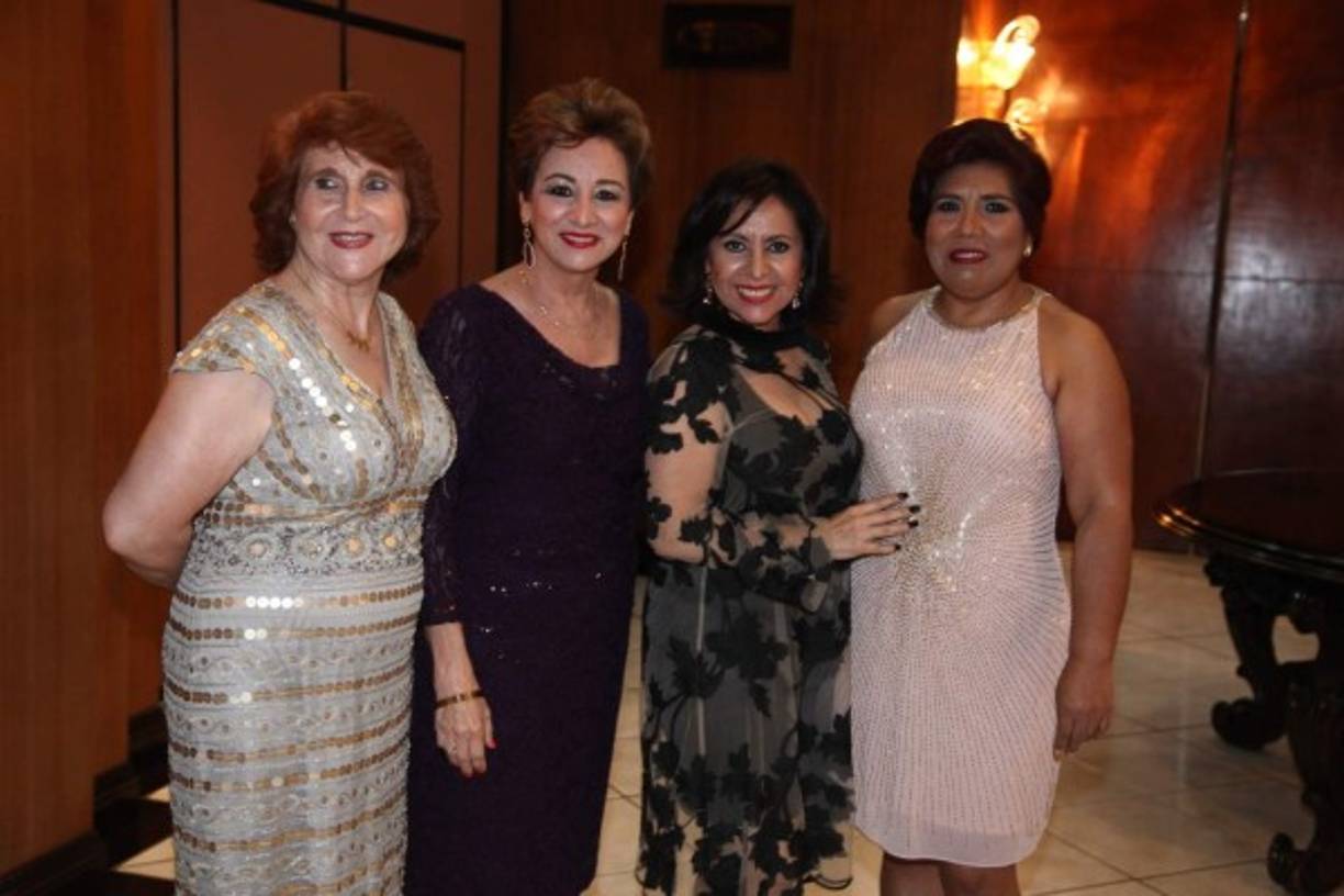 Mary Bendeck, Lisette Nassar, Susana Laínez y Sheila García.