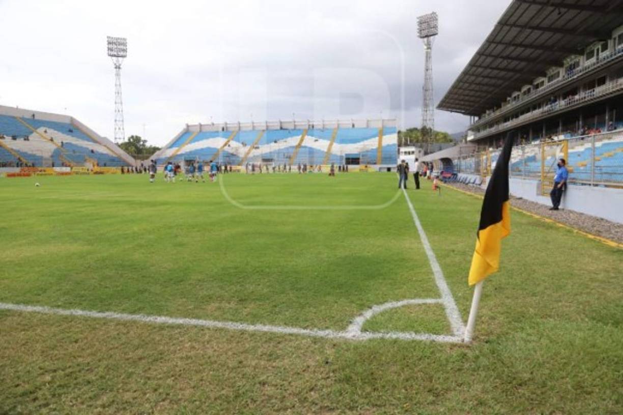 Por primera vez en el Apertura 2021-2022 la afición del Real España pudo disfrutar de su equipo como local tras más de un año de ausencia debido al Covid-19.