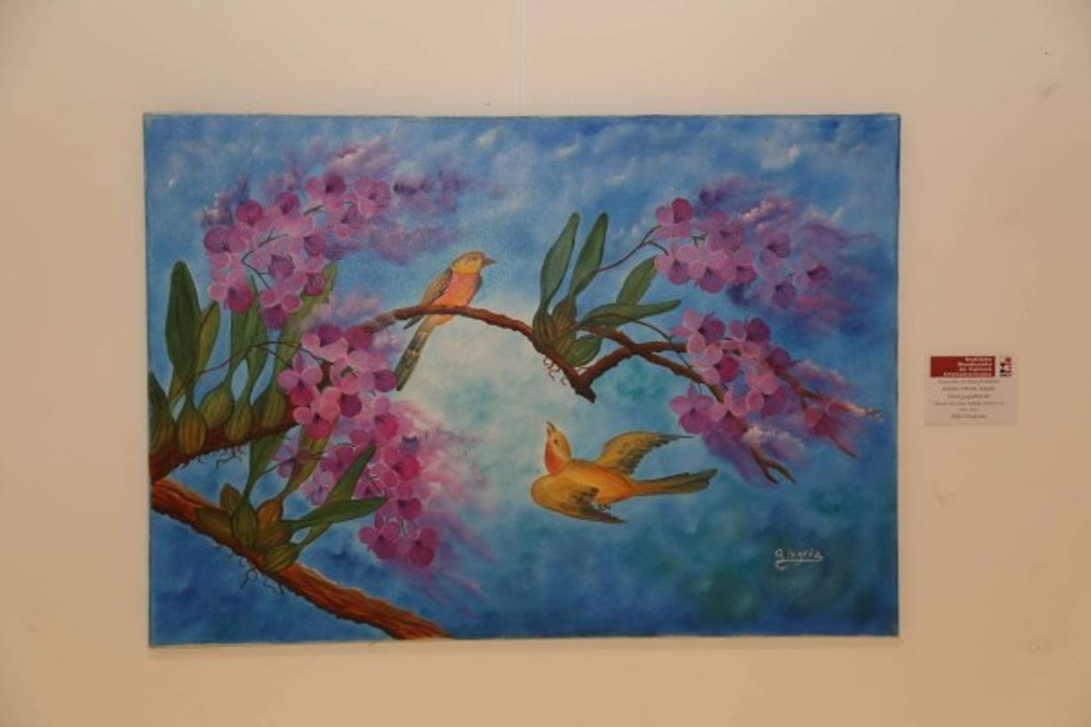 Las obras de la pintora.