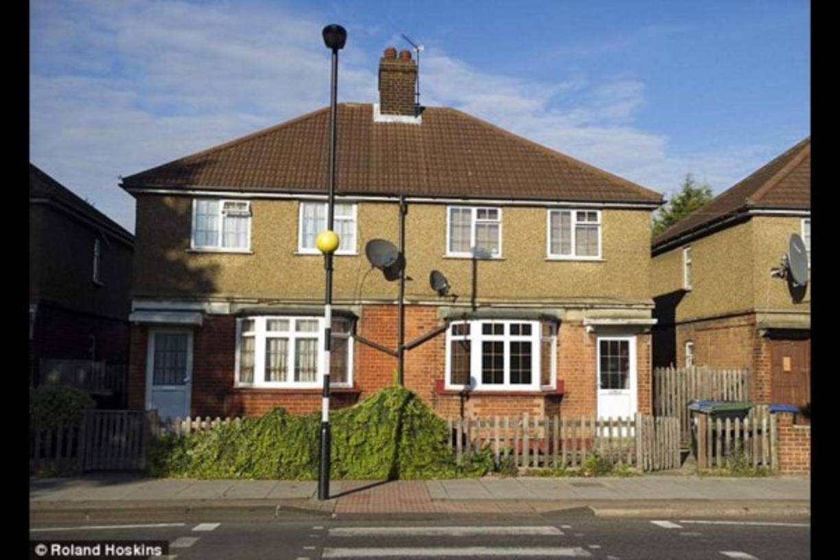 Esta es la casa donde vivieron.