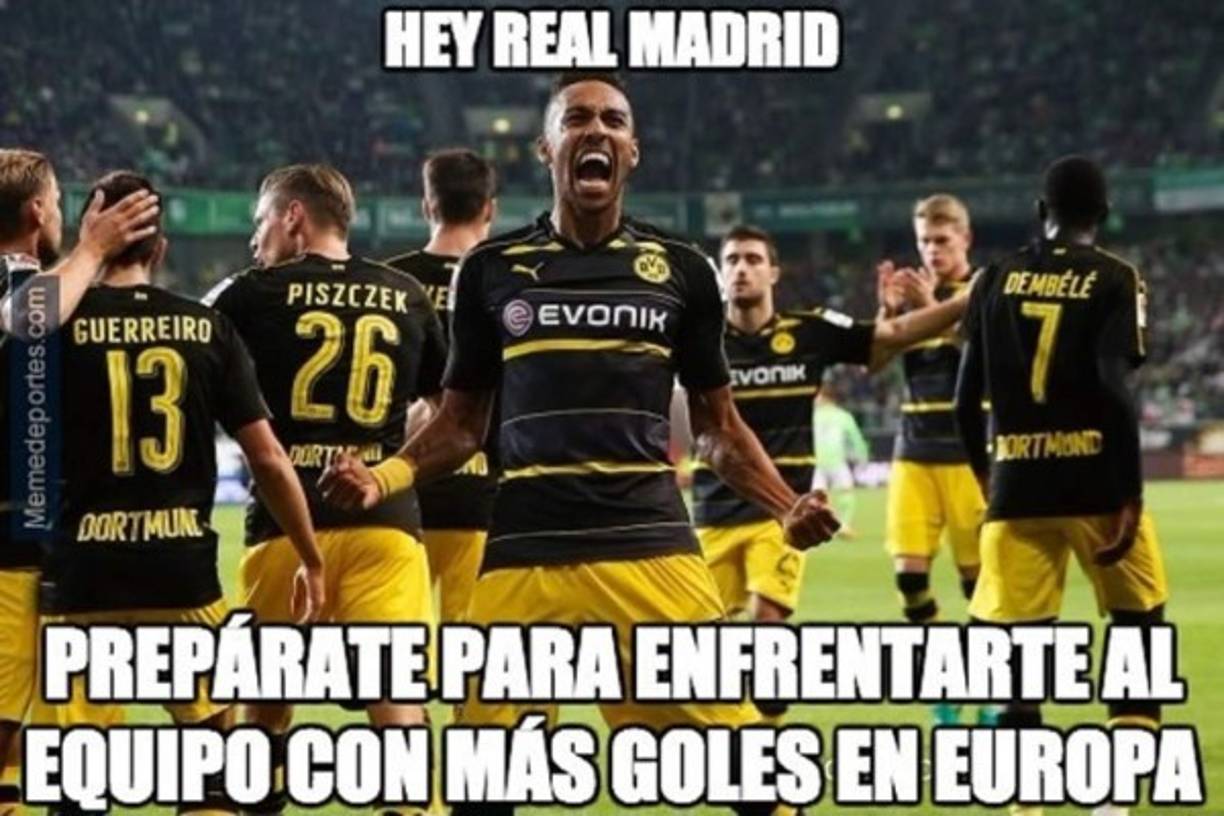El Borussia Dortmund, 17 goles en menos de una semana.