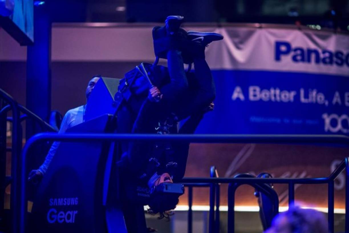 Los participantes pudieron disfrutar de la experiencia virtual que les ofreció Samsung.