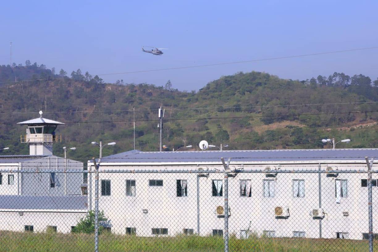 En la prisión de “máxima” seguridad “El Pozo, en Ilama, Santa Bárbara, comenzó la intervención en las cárceles de Honduras