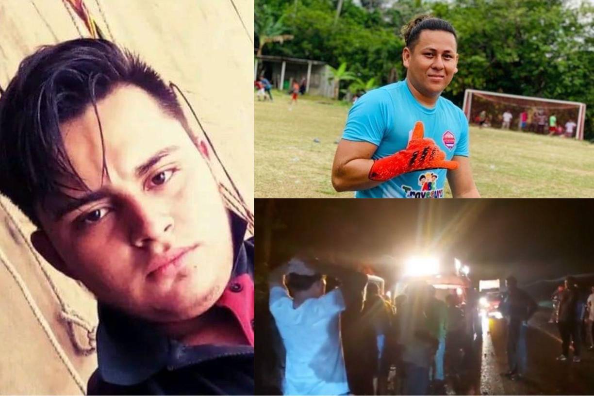 Autoridades ya identificaron a los tres jóvenes que murieron en un choque de motocicletas en Omoa, Cortés (Honduras). 