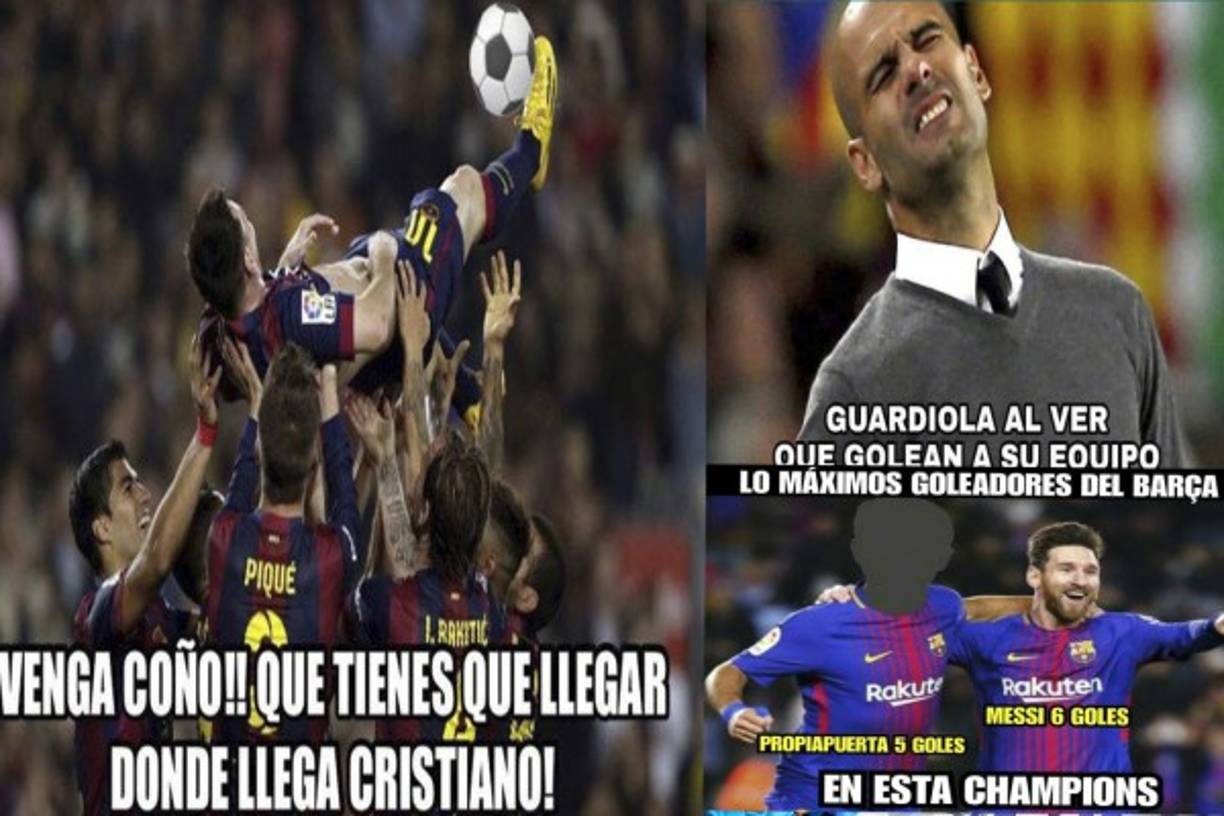 Barcelona goleó 4-1 a la Roma y Manchester City 3-0 al Liverpool en la jornada de este miércoles en la Champions League. Pese a eso, Messi es objeto de burlas ya que no se hizo presente en el marcador.