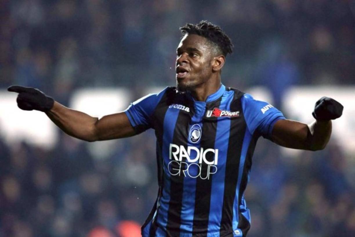 7. Duván Zapata: El delantero colombiano suma 21 goles con el Atalanta de la Serie A de Italia.