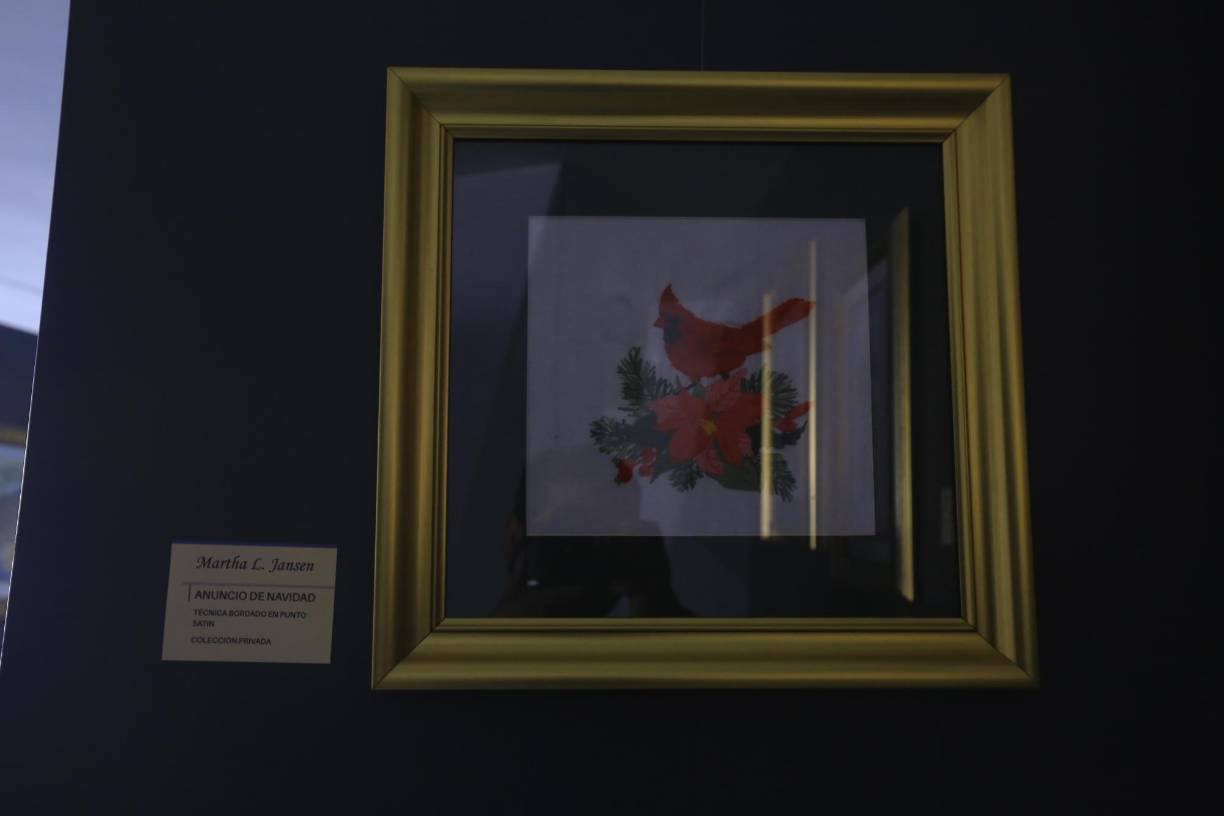 La ginecóloga Martha Janser hizo la obra “Anuncio de Navidad”.