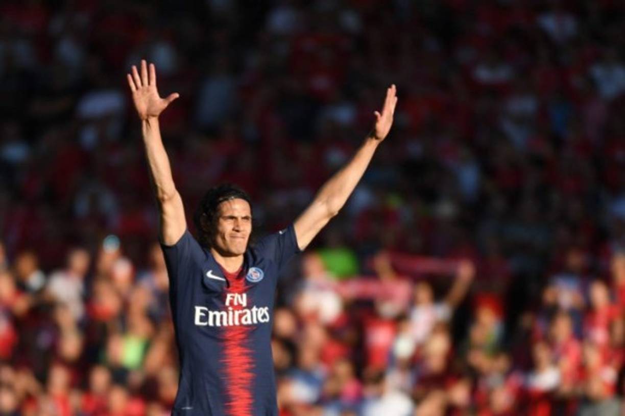 Edinson Cavani: El delantero uruguayo de 31 años de edad es otro de los jugadores que habría pedido Zidane para Manchester United.