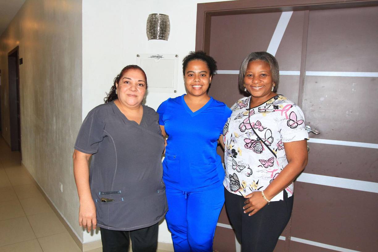 Lilibeth Maldonado, Kenia Moreira y Magna García