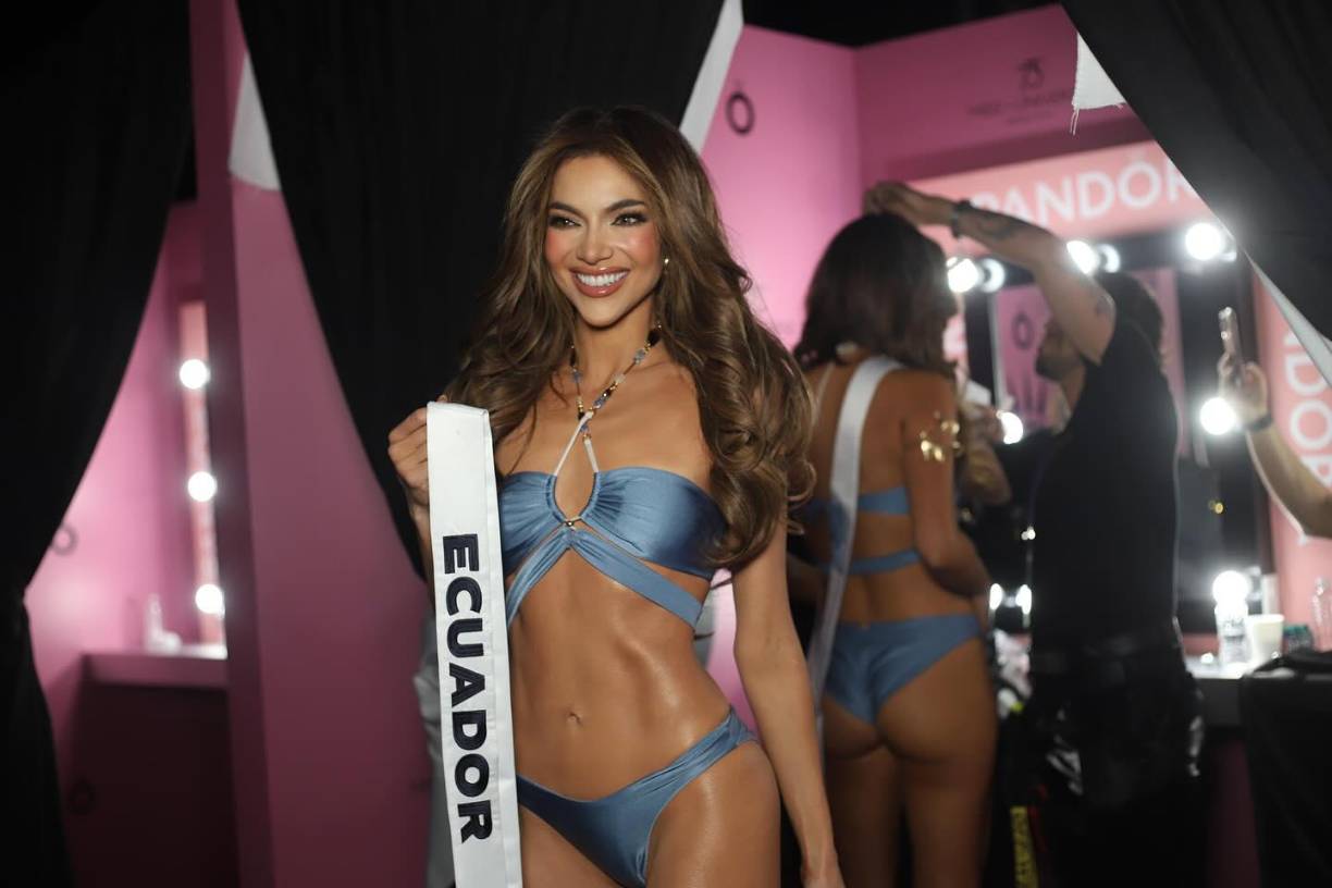 Las delegadas que avanzaron al Top 30 en el Miss Universo 2024 dejaron boquiabiertos a todos durante el desfile en traje de baño, al lucir sus esculturales cuerpos. En la imagen, Miss Ecuador 2024, Mara Topic.