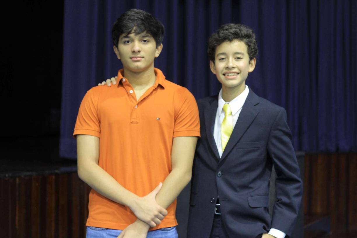 Luca Pizzati y Mateo Arias