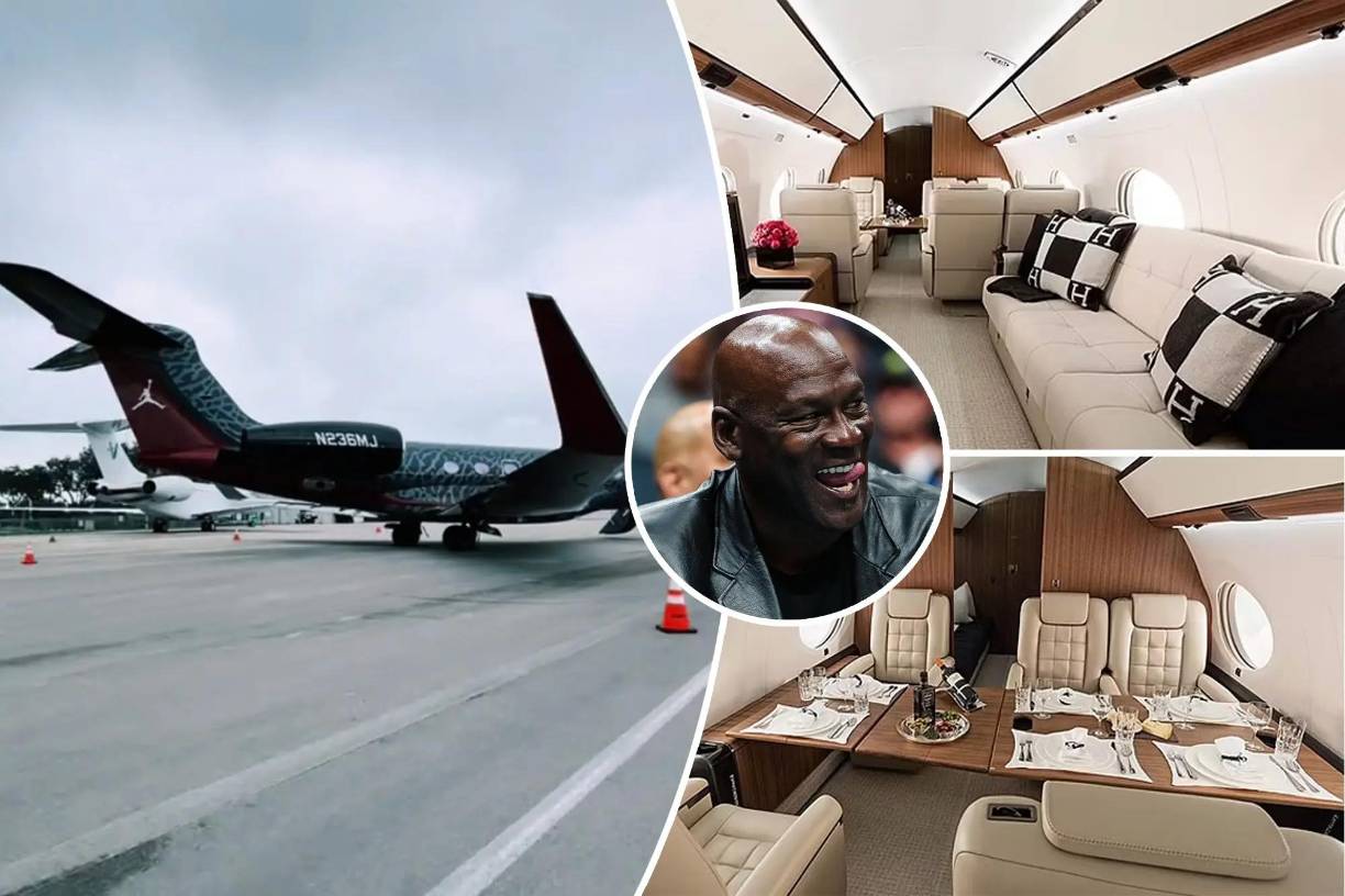 Michael Jordan, ícono de la NBA y magnate en los negocios, sorprendió al adquirir recientemente un lujoso jet privado Gulfstream 650ER personalizado, valorado en unos 70 millones de dólares.