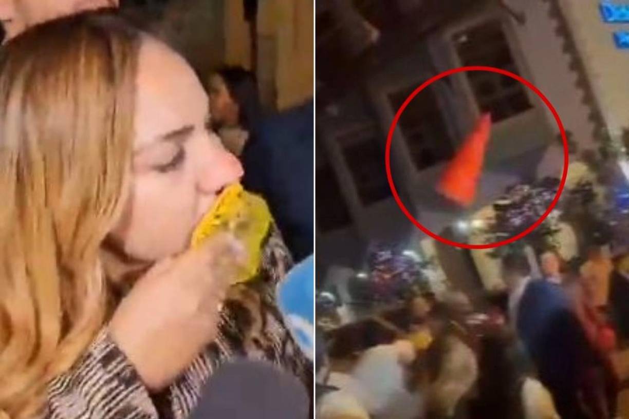 El incidente se produjo cuando entregaban la documentación para la inscripción del movimiento del precandidato presidencial Nasry Asfura. 