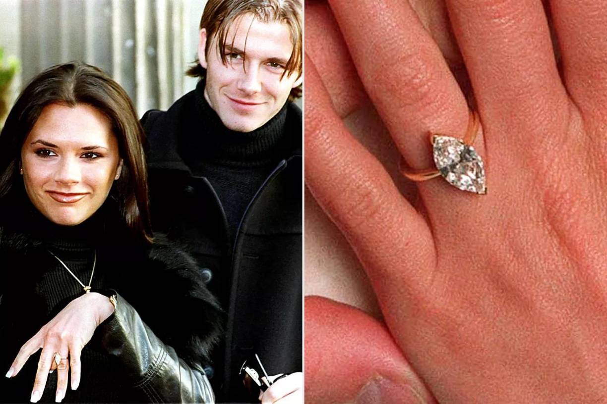 El anillo de compromiso que Victoria Beckam recibió en 1998 de su marido David, por ejemplo, es de talla marquesa de tres quilates. Cuando se comprometió con Aristóteles Onassis en 1968, Jackie Kennedy recibió un anillo de diamantes de talla marquesa de 40 quilates, conocido como “Lesotho III”. 