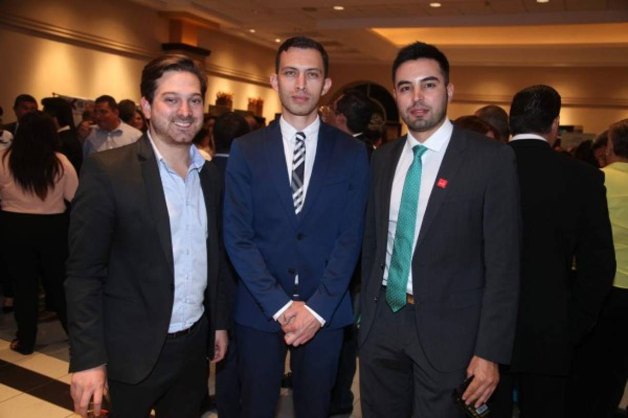 Bruno Giordano, Ángel Fajardo y Fabián Campos.