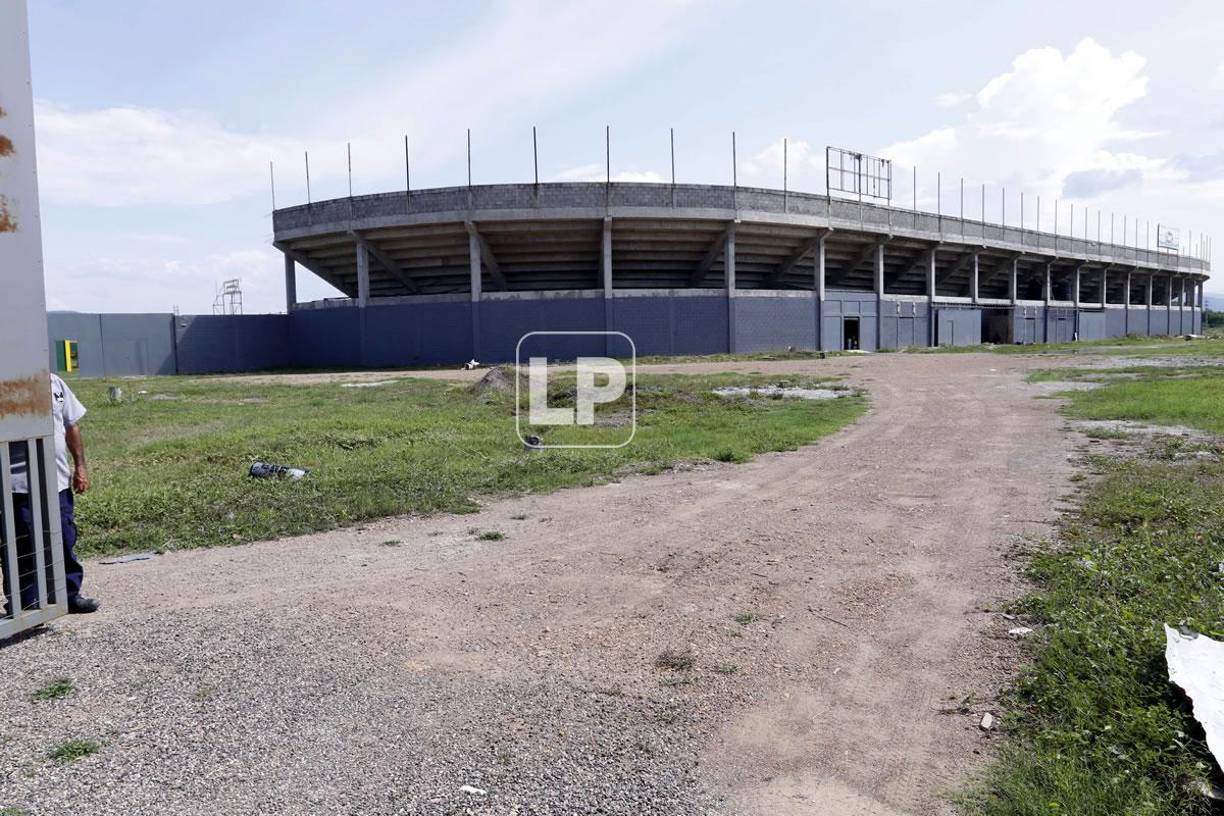 Las obras del estadio del Parrillas One arrancaron en febrero de 2018 y no tiene una fecha de finalización.