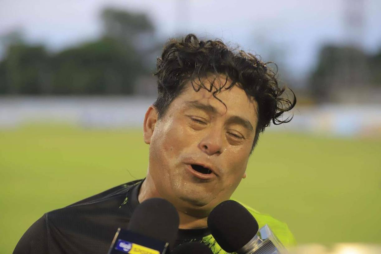 Reynaldo Tilguath no pudo contener las lágrimas tras ganar el título del Torneo Clausura 2023 de la Liga de Ascenso.