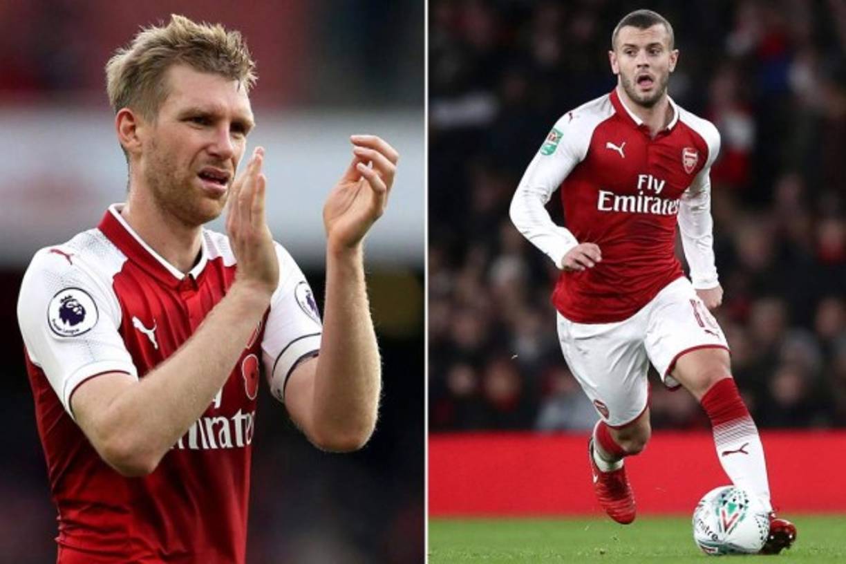 El Arsenal de Inglaterra ha emitido un comunicado en el que confirma la marcha de doce jugadores cuyos contratos terminan este sábado. La actual lista de bajas está formada por Marc Bola, Santi Cazorla, Alexander Crean, Vlad Dragomir, Aaron Eyoma, Yassin Fortune, Ryan Huddart, Chiori Johnson, Hugo Keto, Per Mertesacker, Tafari Moore y Jack Wilshere.