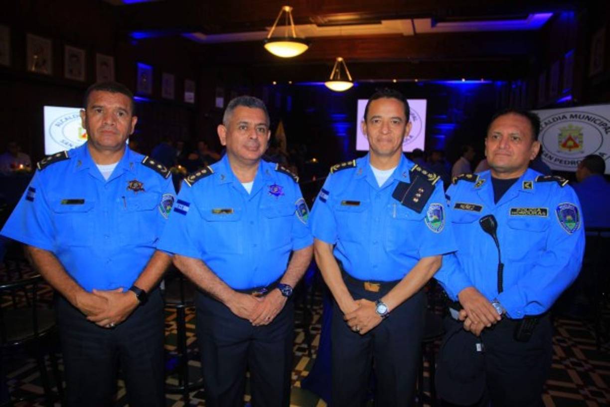 César Mendoza, Orlin Cerrato y Leonel Sauceda.