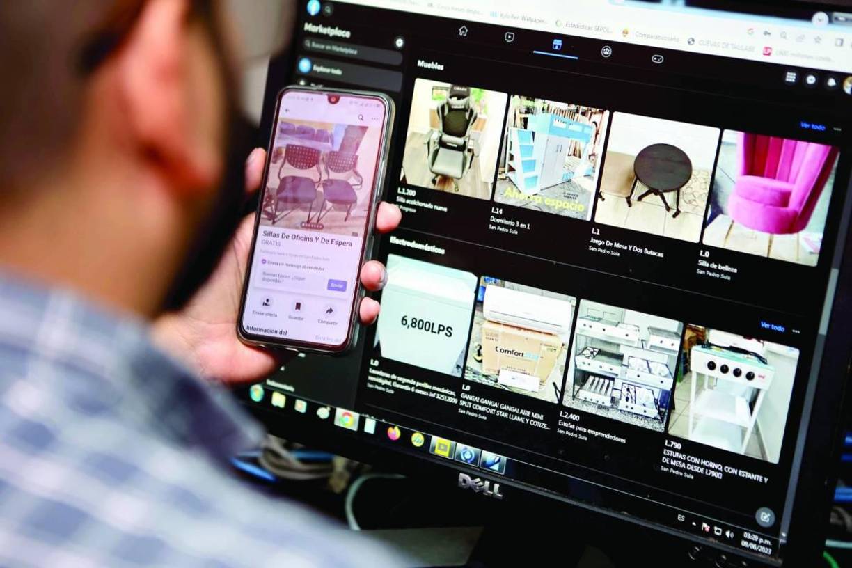 Desde el nuevo Iphone hasta un PlayStation en “remate” son las estafas más comunes que viven los hondureños en Facebook Marketplace. Las autoridades y expertos en seguridad informática, aconsejan leer bien al que ofrece un producto y si usted es el vendedor, verificar que los pagos sean verídicos. 