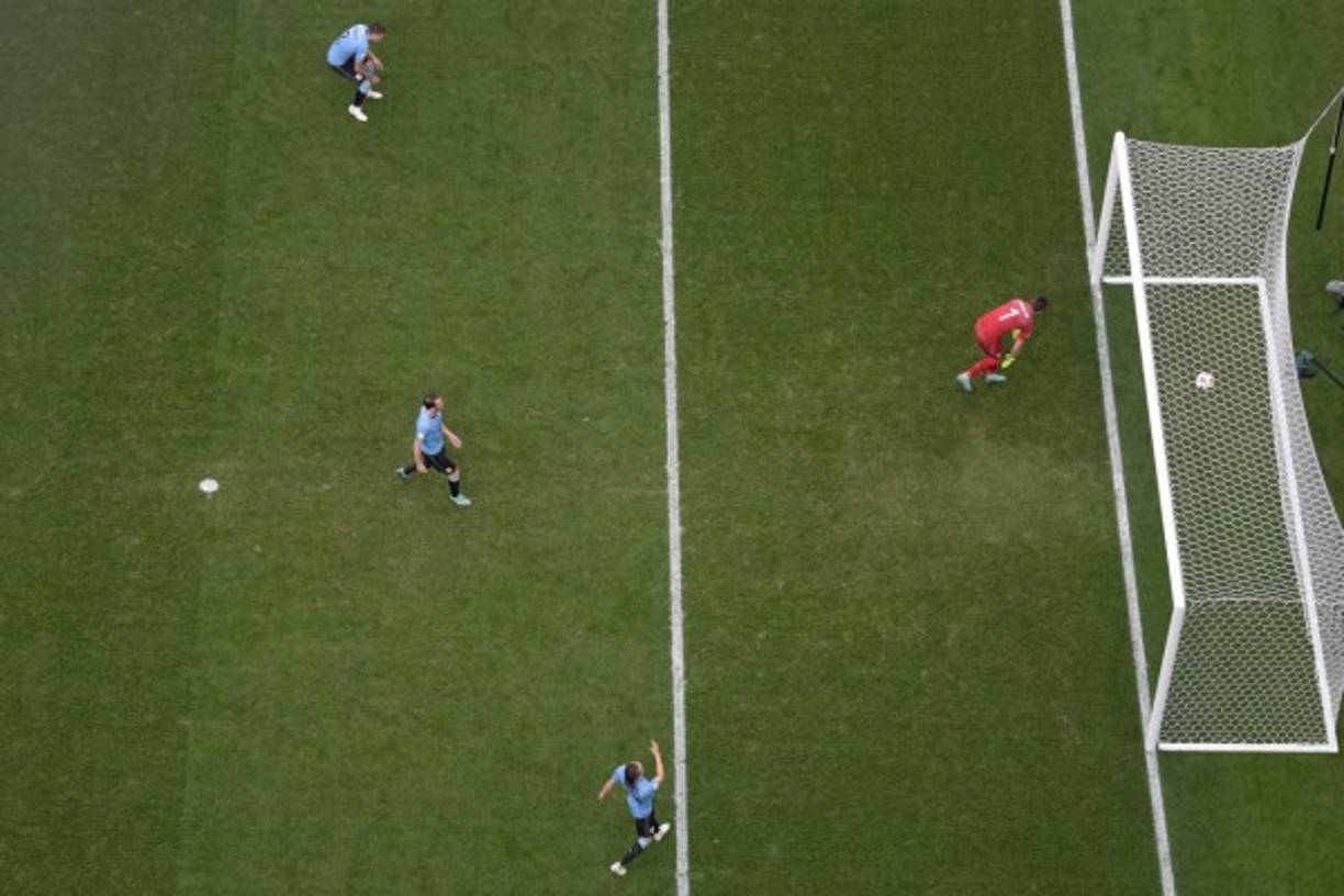 El gol de Griezmann fue regalado por Muslera y fue el que sentenció a los charrúas.