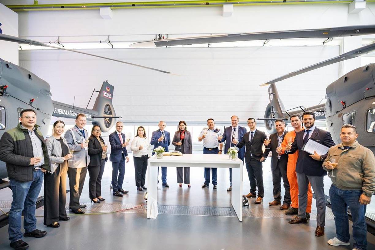 Los primeros dos helicópteros Airbus H145 fueron adquiridos por 24.8 millones de dólares.